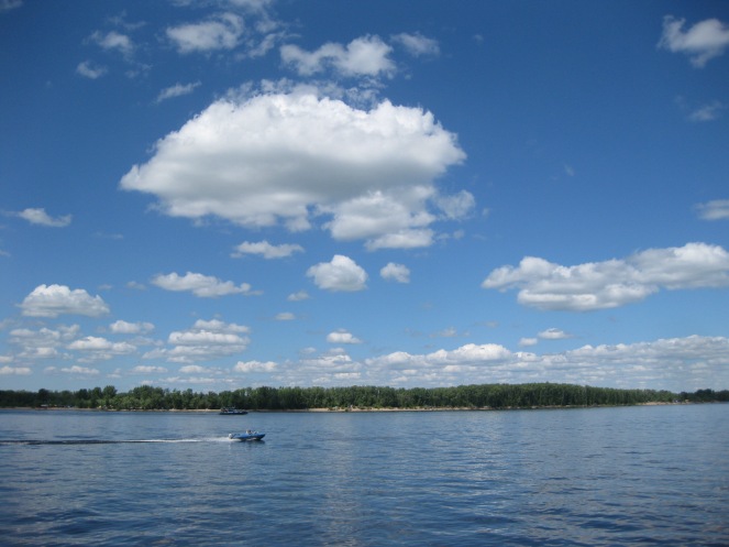 Samara on Volga River