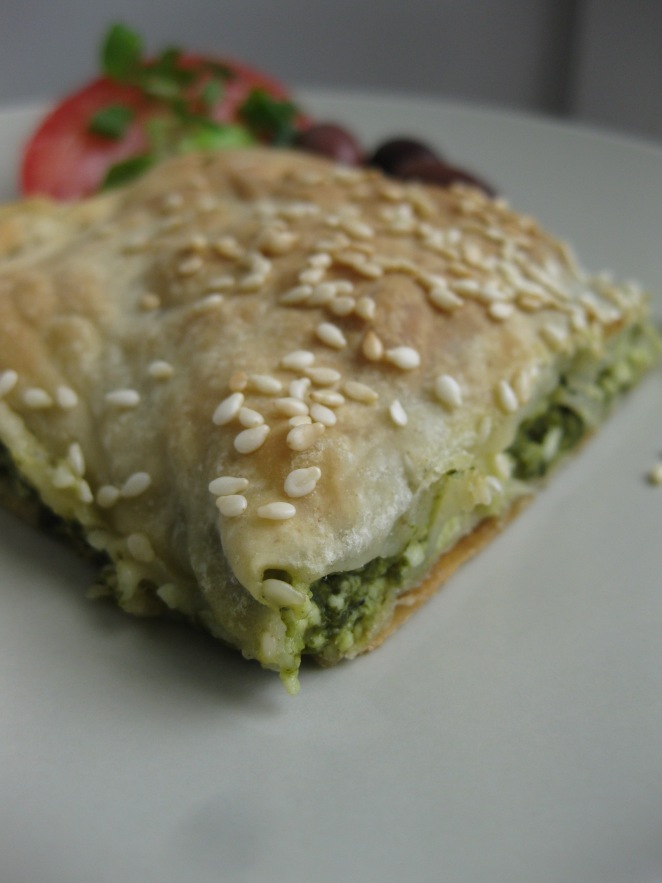 Spinach Pie with Phyllo Pastry
